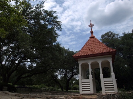 Red Roof and Blue Sky  Red Roof and Blue Sky